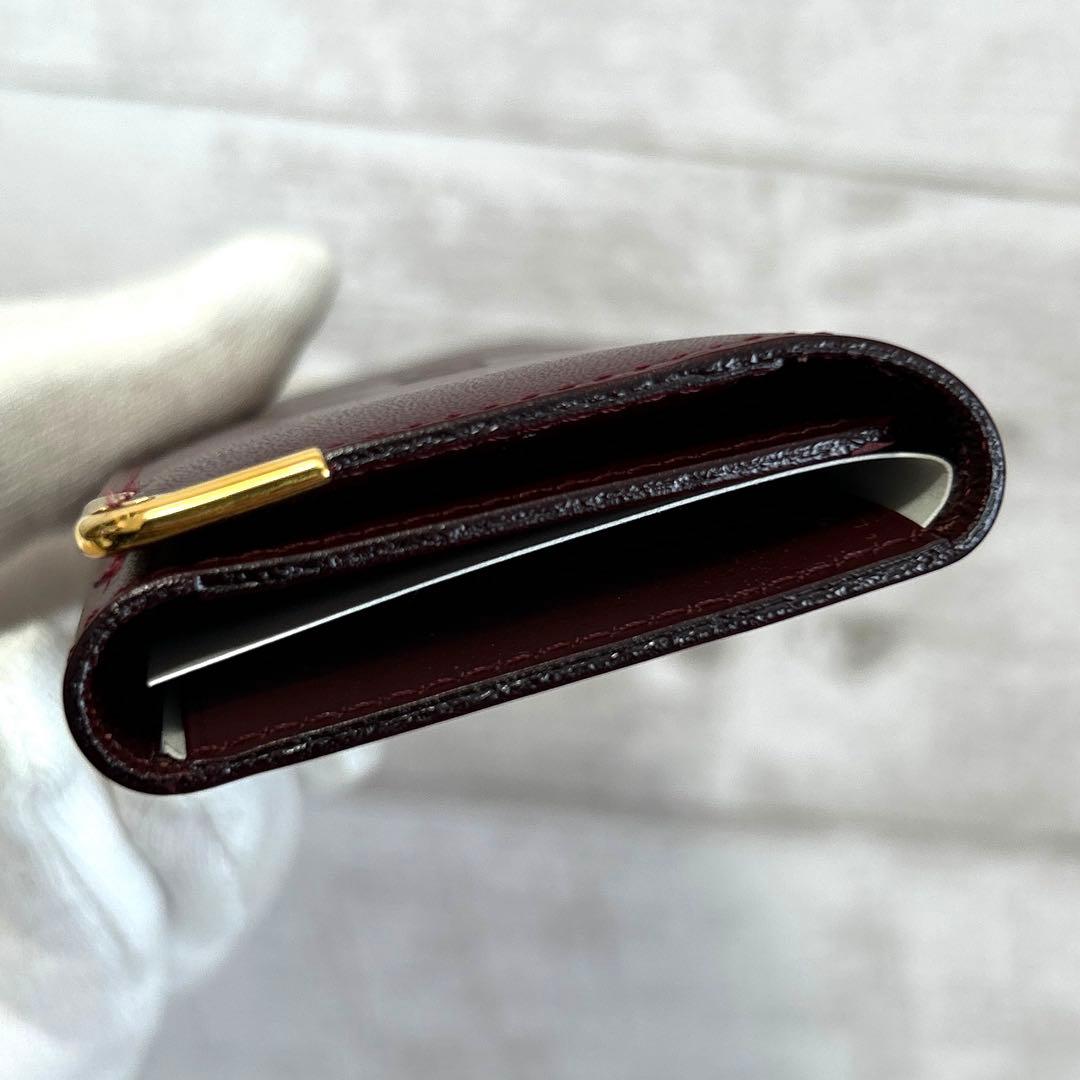 新品未使用　カルティエ Cartier 6連キーケース マストライン ボルドー