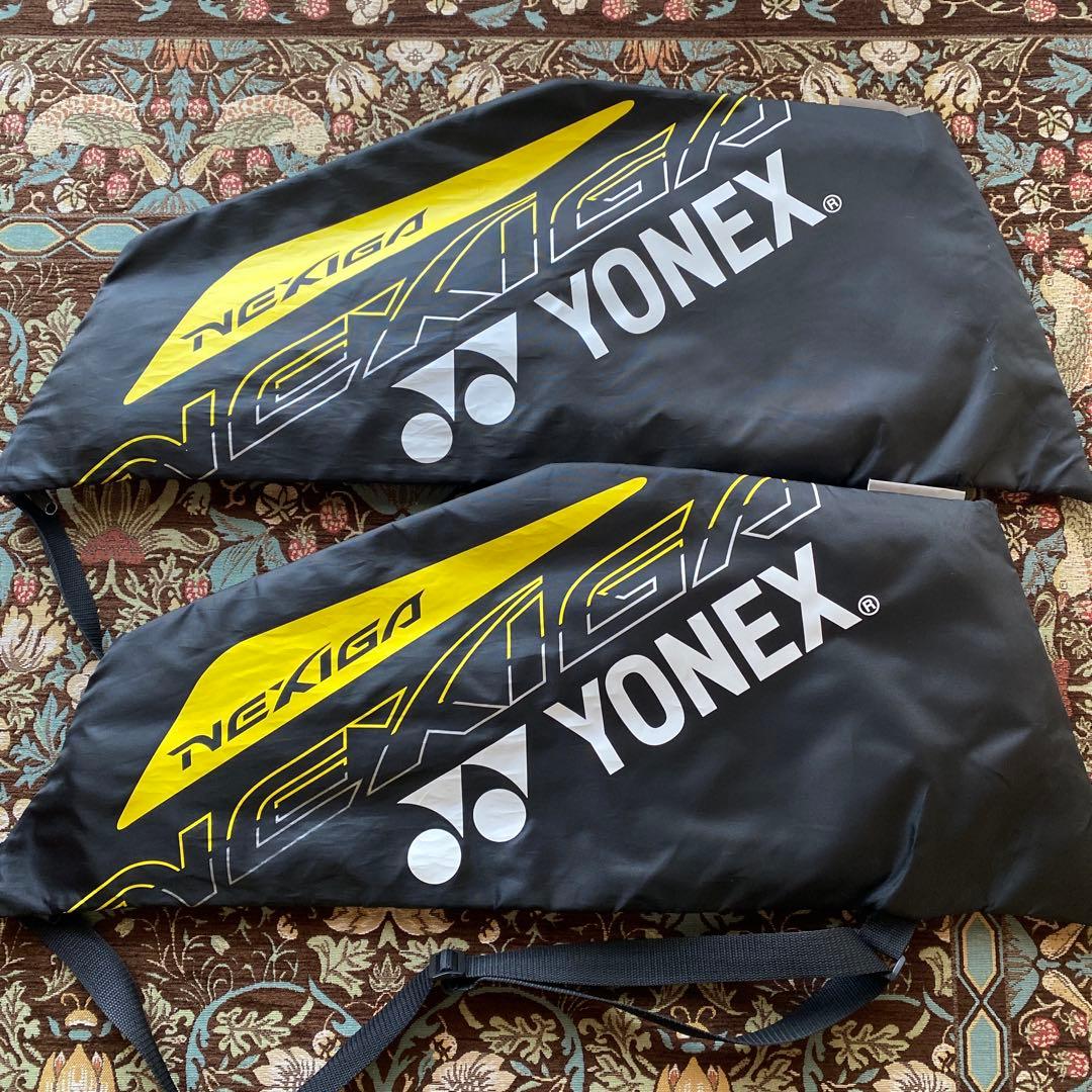 YONEX ソフトテニスラケット4本➕ケース3➕空気入れ