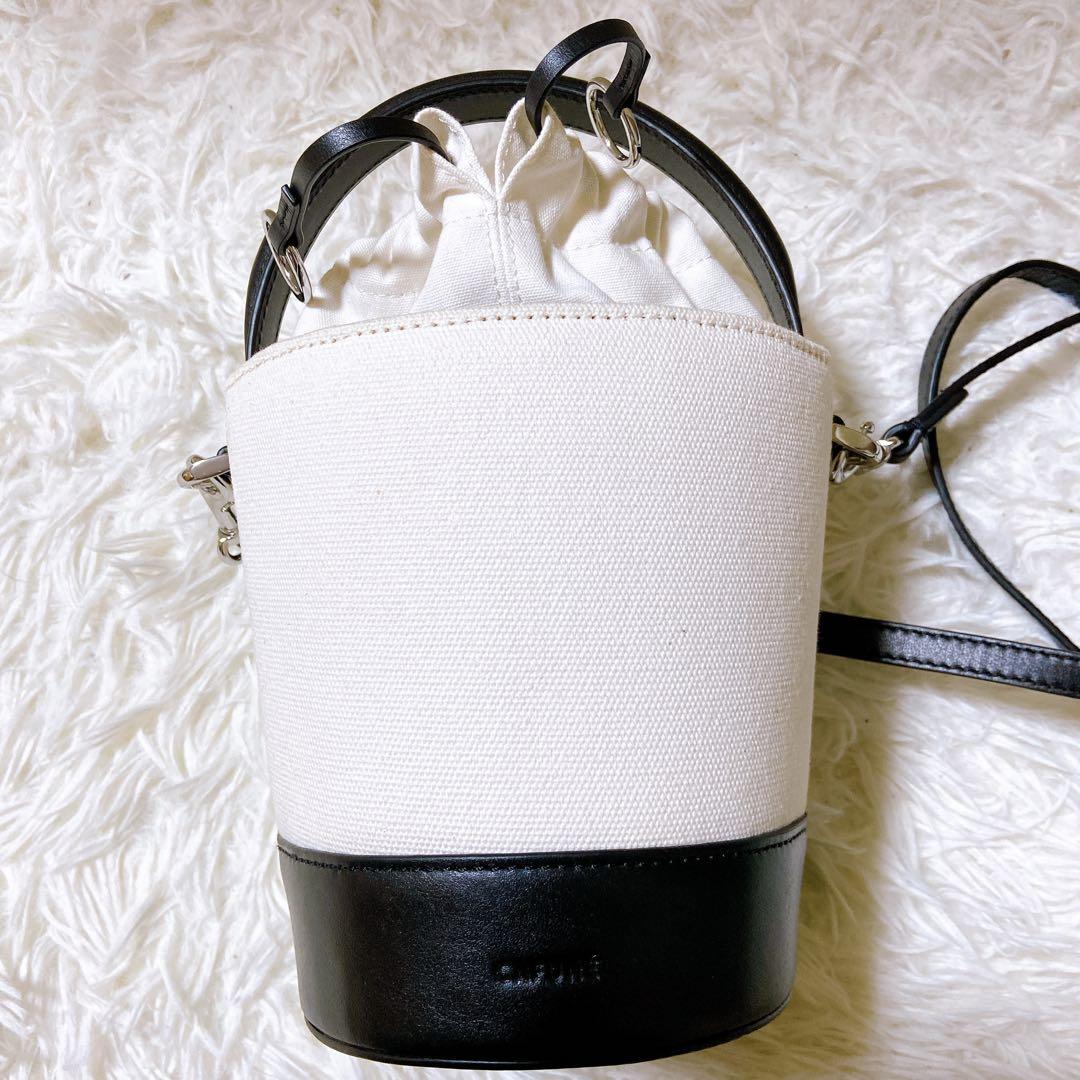 しょこら ⭐️カフネ　ミニバケツ　バッグ　2way 肩掛け　ハンド