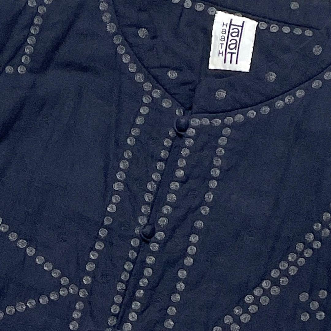 HaaT ISSEY MIYAKE チャイナ ノーカラージャケット 刺繍 3