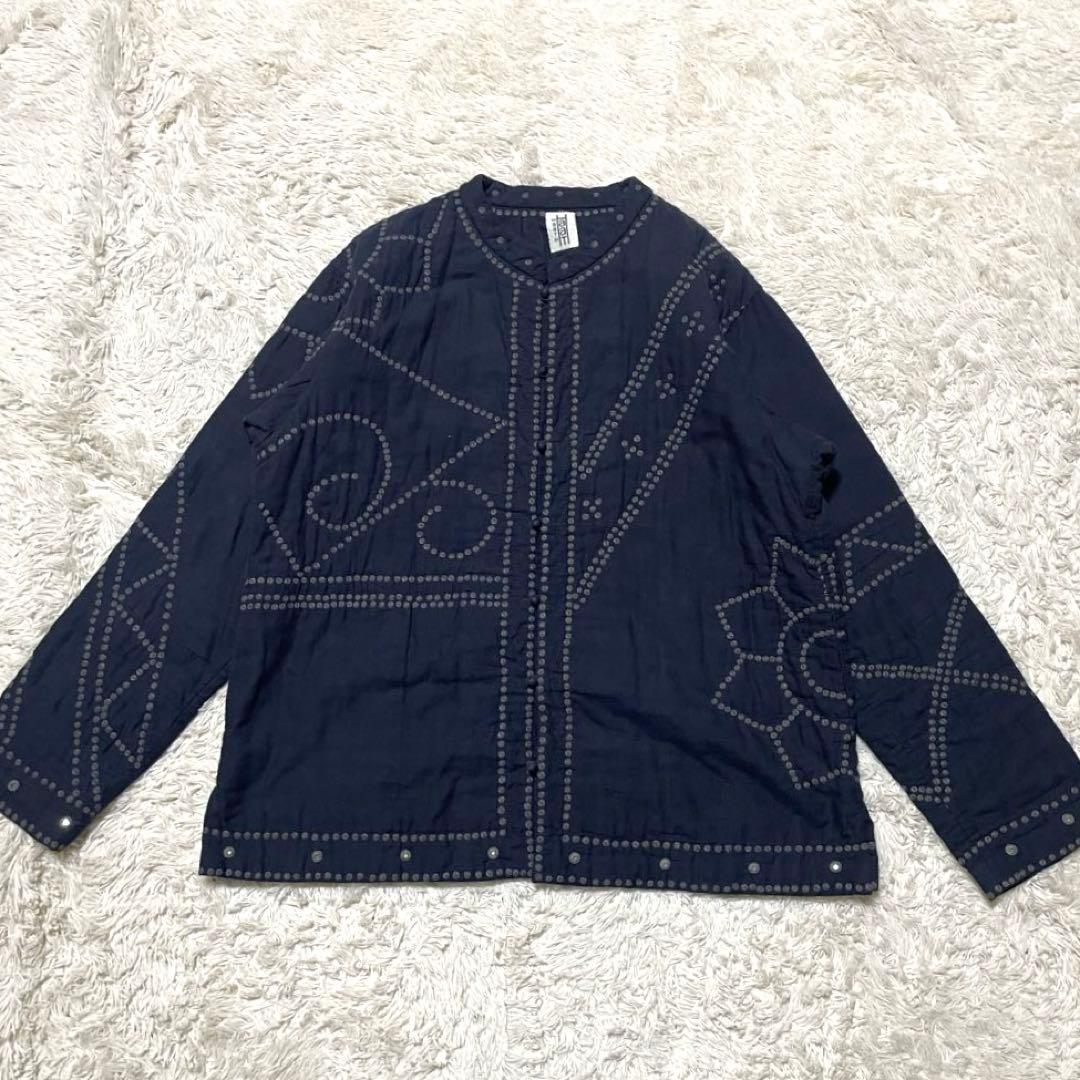 HaaT ISSEY MIYAKE チャイナ ノーカラージャケット 刺繍 3