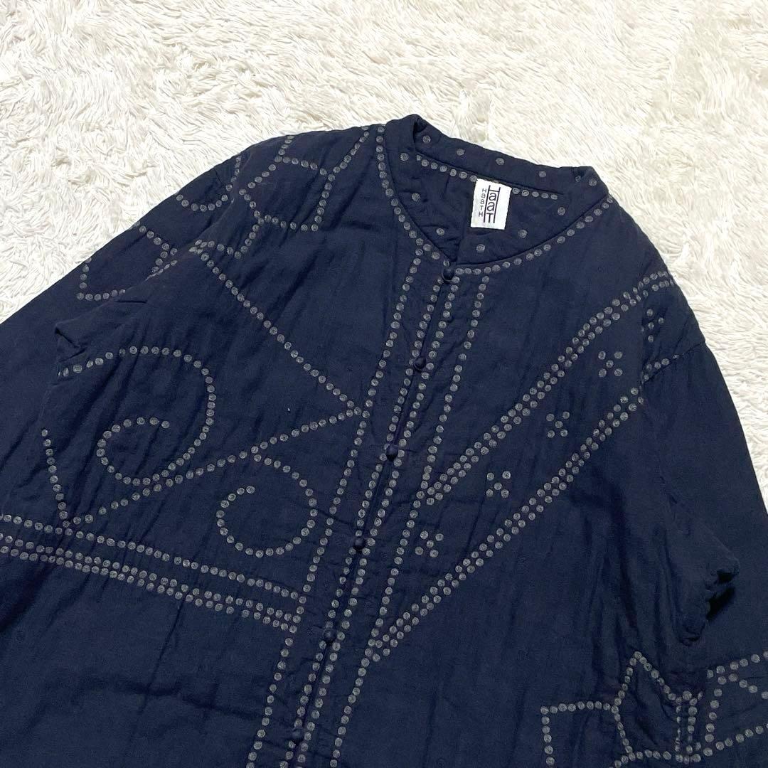 HaaT ISSEY MIYAKE チャイナ ノーカラージャケット 刺繍 3