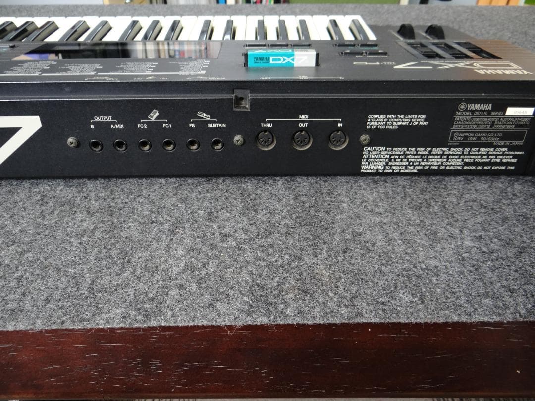YAMAHA DX7Ⅱ FD 動作確認済
