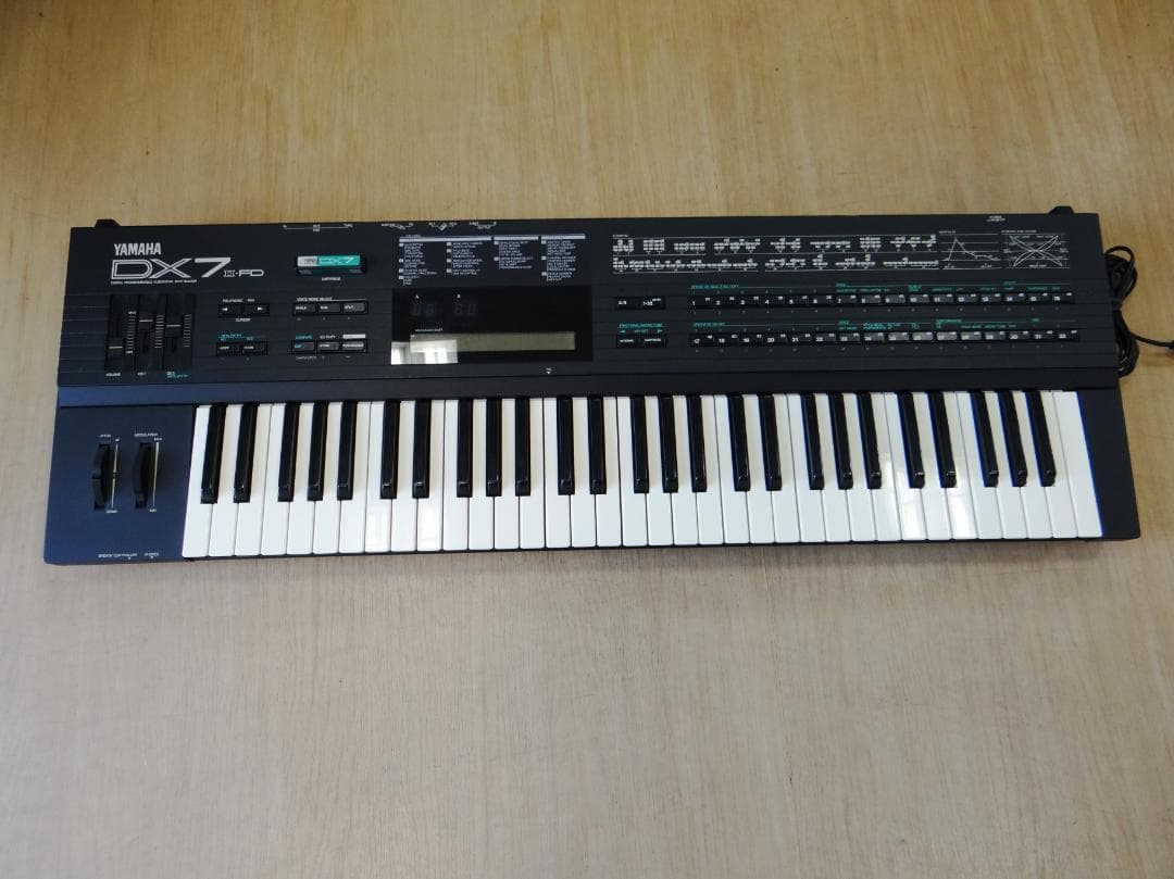YAMAHA DX7Ⅱ FD 動作確認済