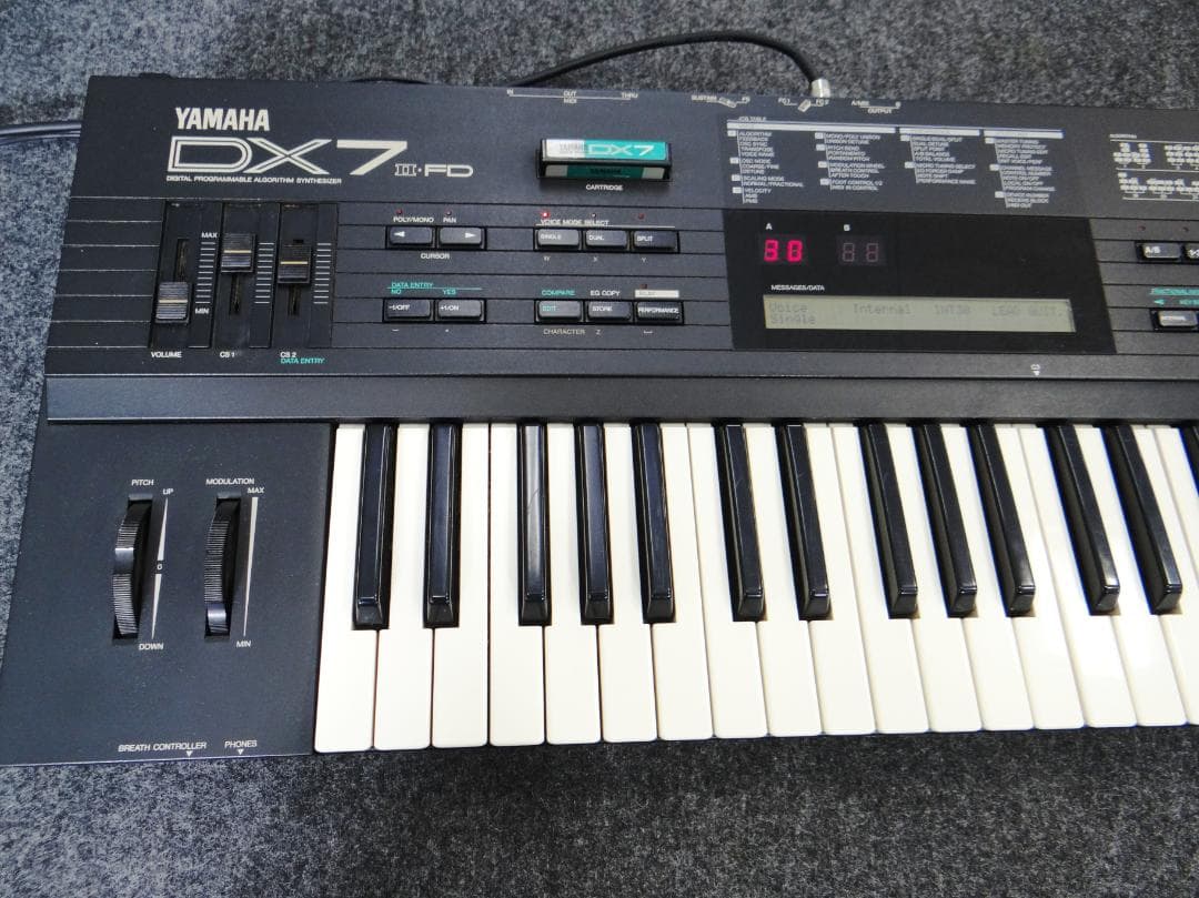 YAMAHA DX7Ⅱ FD 動作確認済