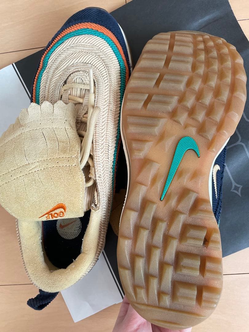 NIKE AIR MAX 97 ゴルフ　セレスティアゴールド　27cm