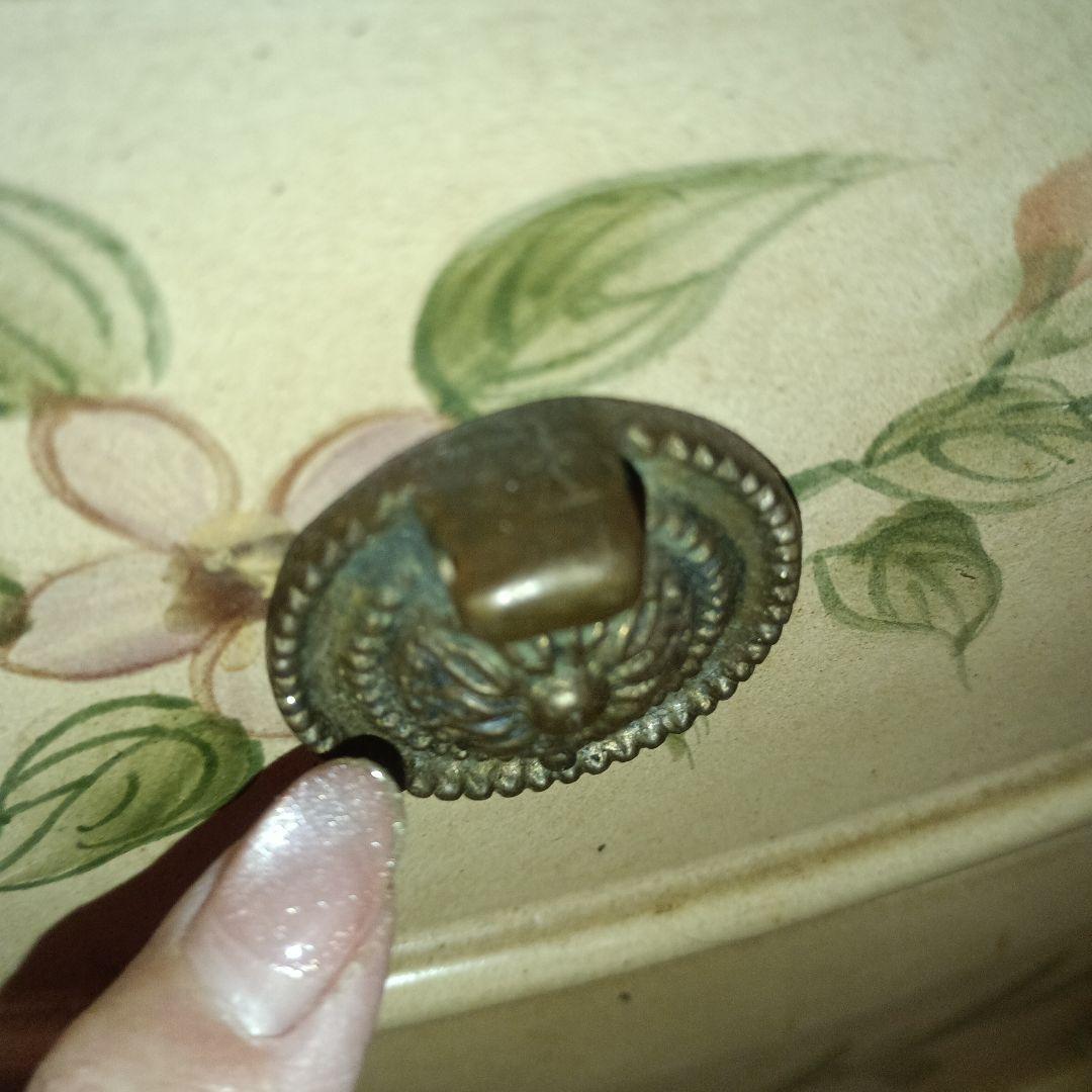 花柄ペイントの木製チェスト アンティーク大幅値下げ8月削除御希望価格応じます専用