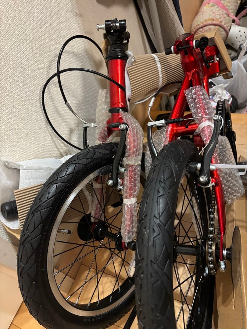 <週末割引>FIELD CHAMP 16インチ折りたたみ自転車