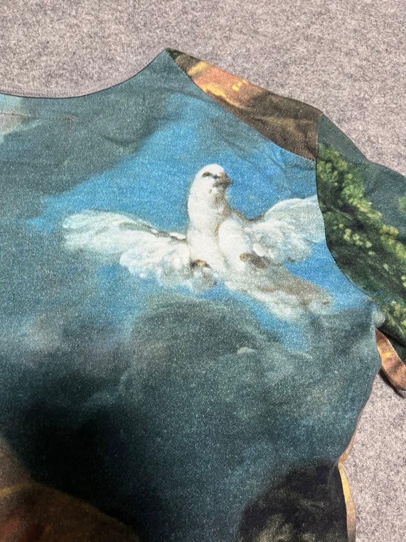 【超希少】Vivienne Westwood 総柄 Tシャツ フレスコ画 M