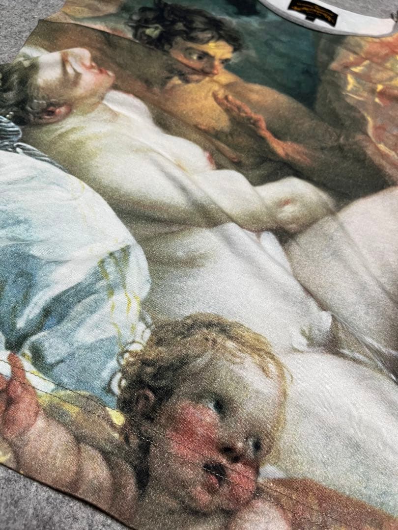 【超希少】Vivienne Westwood 総柄 Tシャツ フレスコ画 M