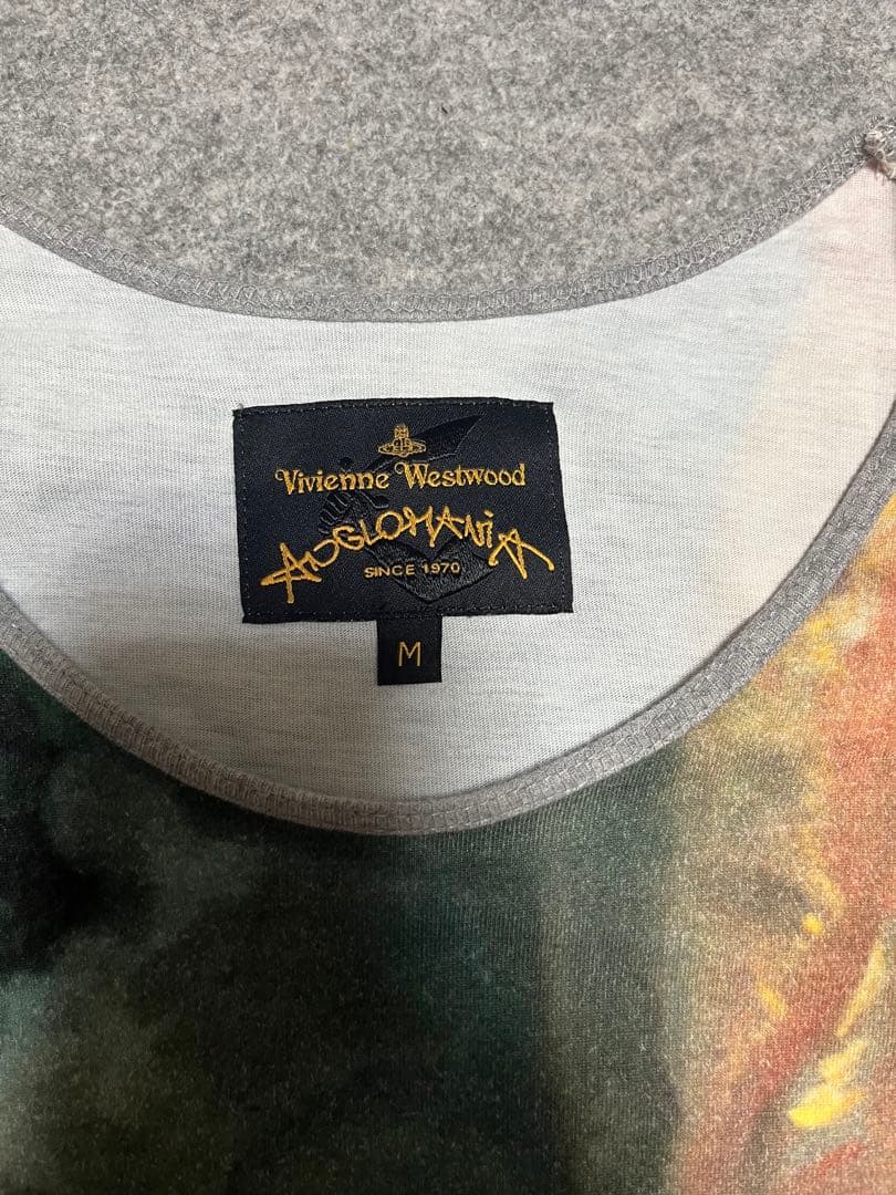 【超希少】Vivienne Westwood 総柄 Tシャツ フレスコ画 M