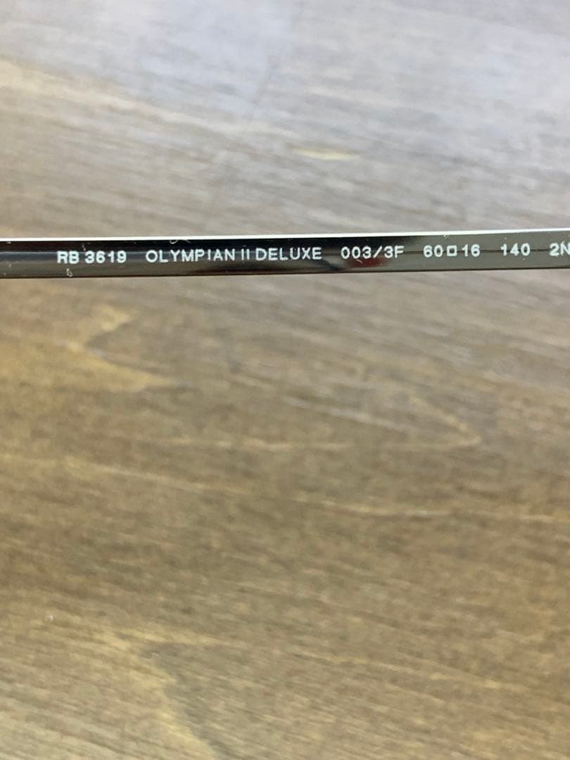美品　レイバン オリンピアン RAYBAN OLYMPIAN 2 DELUXE