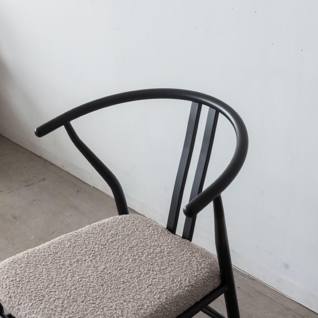 ブラック ダイニング　アームチェア