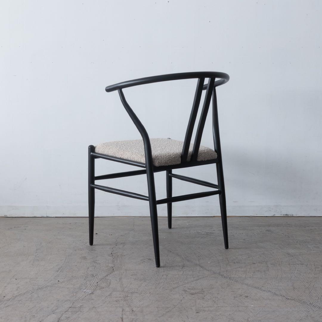 ブラック ダイニング　アームチェア