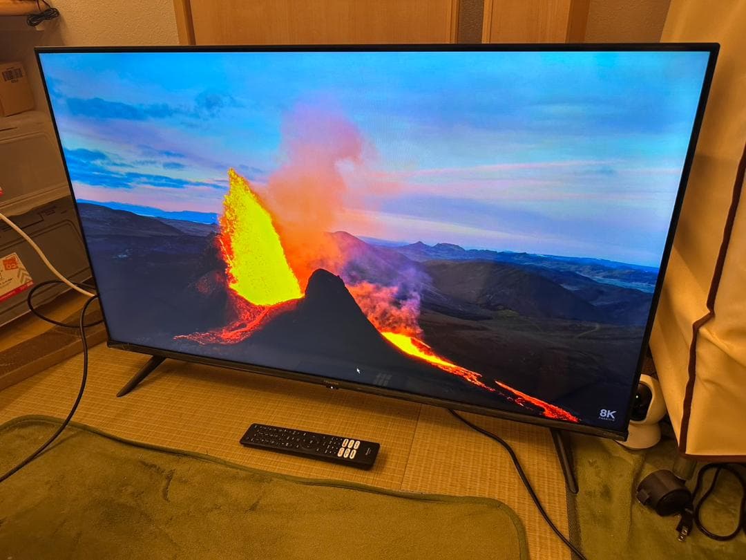 ハイセンス hisense 43型　スマートテレビ 43A6H 超極美品！