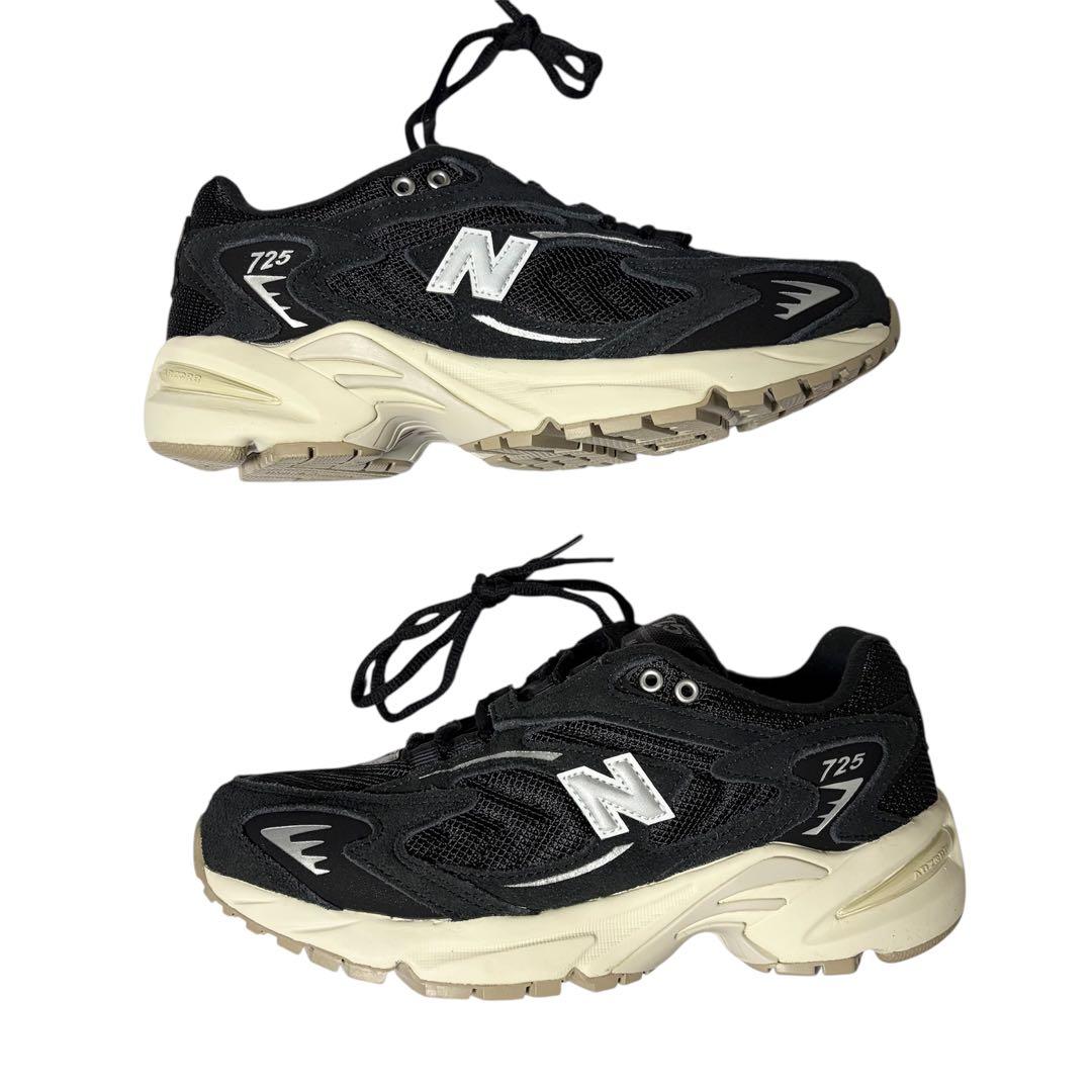 【新品】new balance ML725BB ブラック 23.5cm メッシュ