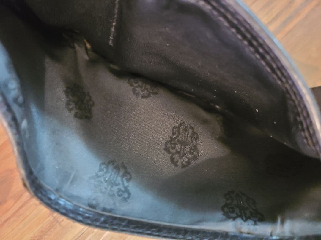 CHROME HEARTS　３FOLDクロスボール三つ折り財布