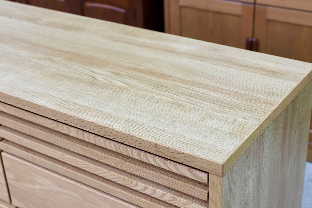 GMIK64○大川家具 バジル チェスト サイドボード リビングボード 整理箪