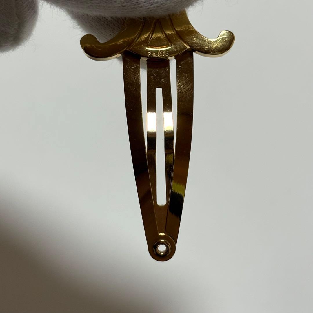 CELINE セリーヌ ヘアピン トリオンフ FMB3293 ゴールド 正規品