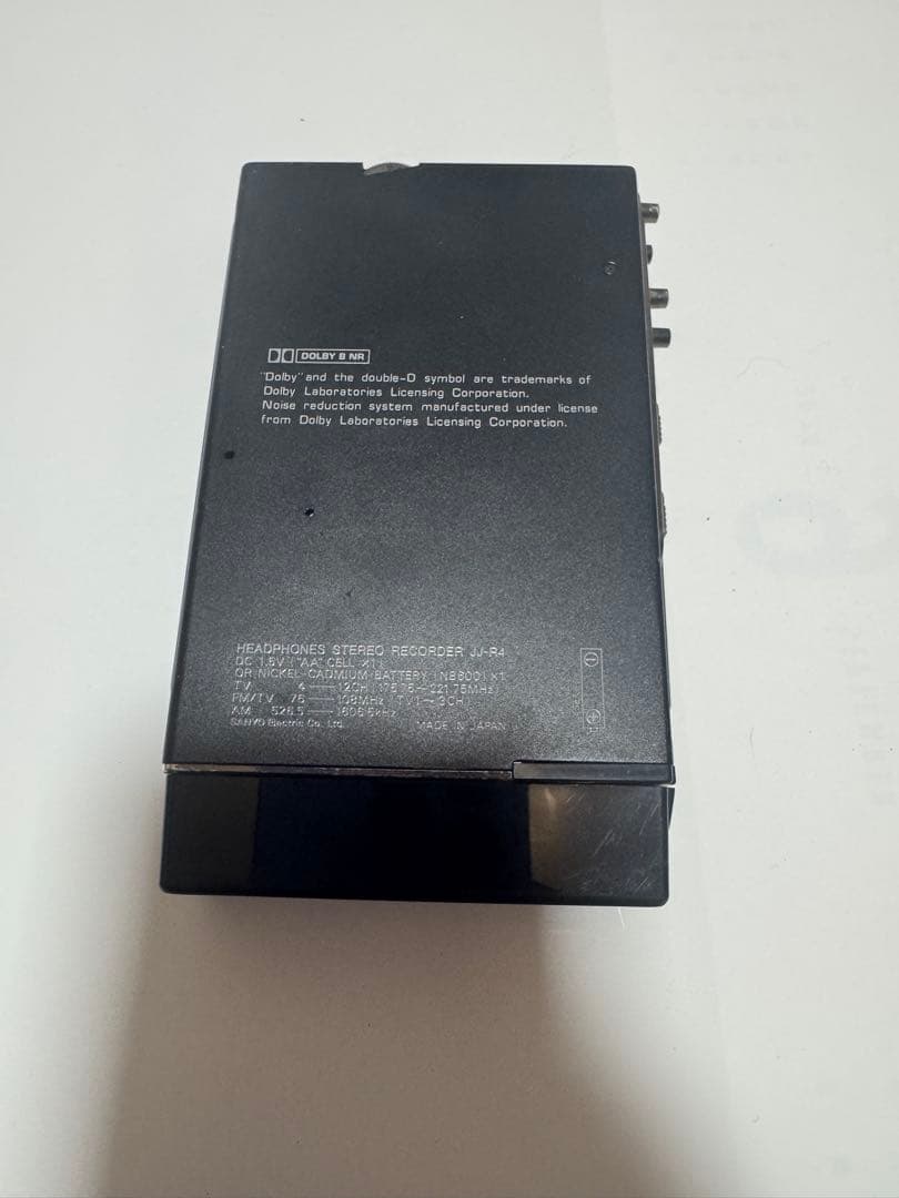 SANYO JJ-R4 SONY WM-20 等カセットプレーヤー