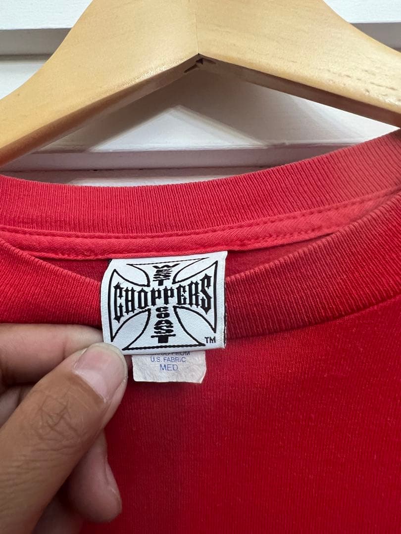 ウエストコーストチョッパーズ　赤　M