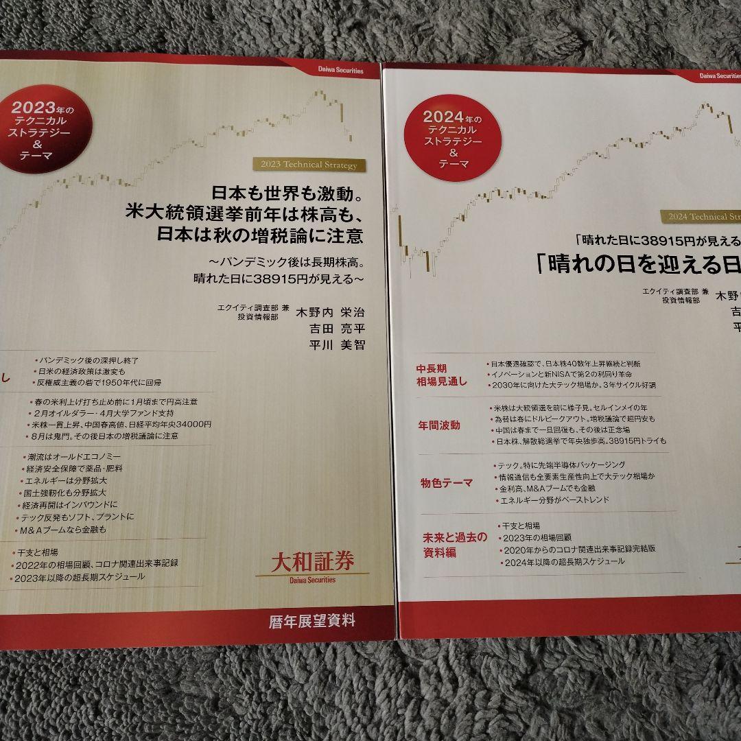 大和証券暦年展望　 2025年