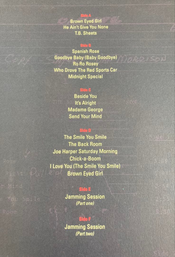 ◾️完全版1967年セッション3LP◾️VAN MORRISON / ヴァンモリソン