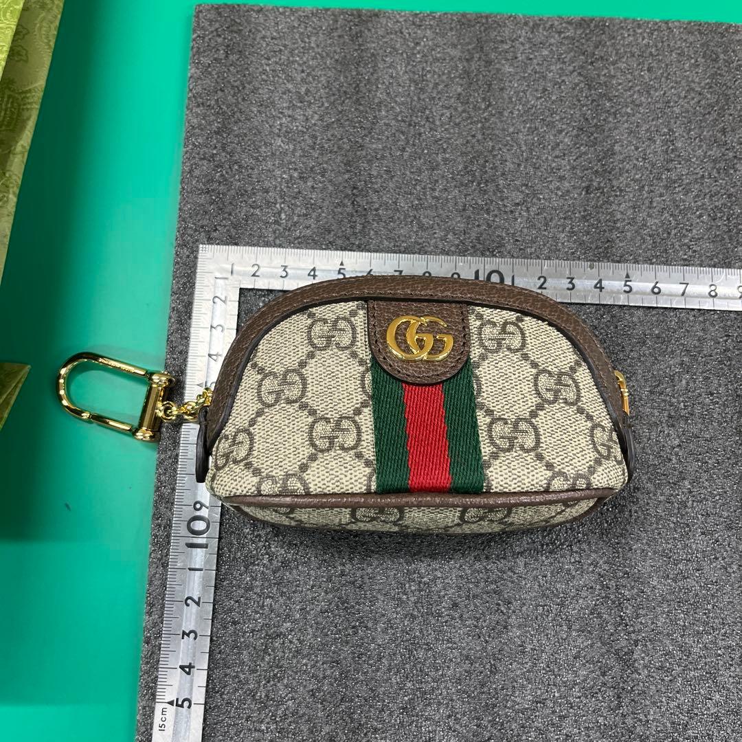 GUCCI GGモノグラム キーケース小銭入れ