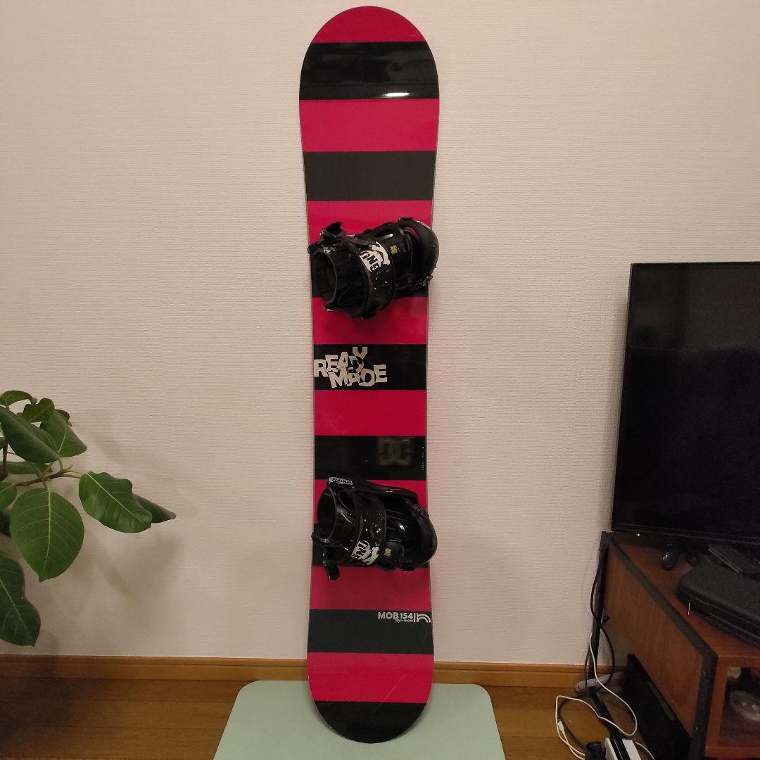READY MADE スノーボード 154cm ピンク/ブラック