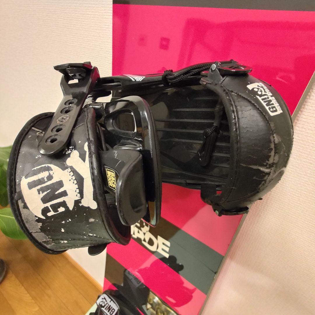 READY MADE スノーボード 154cm ピンク/ブラック