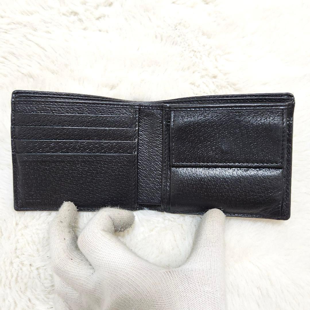 ✨極美品✨グッチ　二つ折り　小銭入れ　ケース　ビー　蜂　アニマエリ　黒