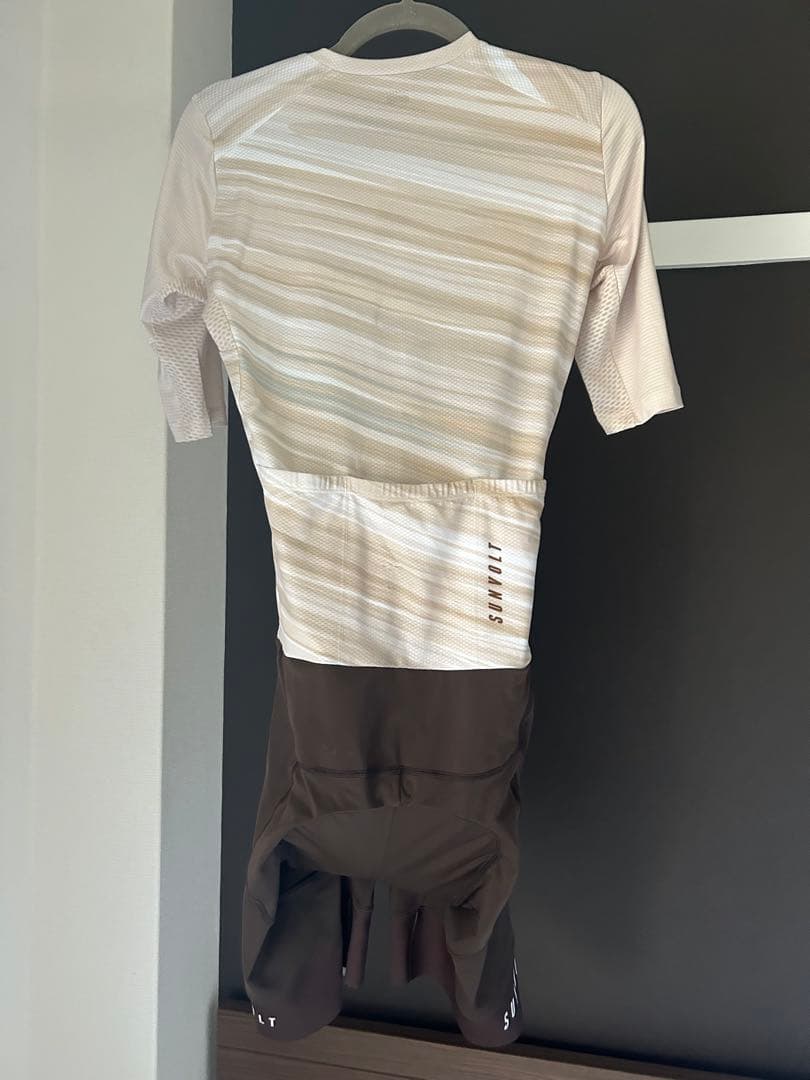 サンボルト PROパフォーマンス半袖セパレートワンピース カフェオレ