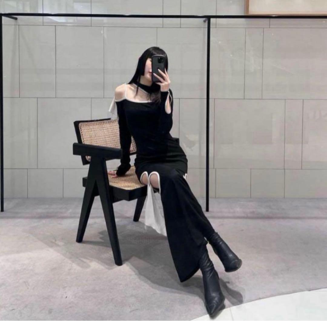 ワンピース melt the lady flora long dress