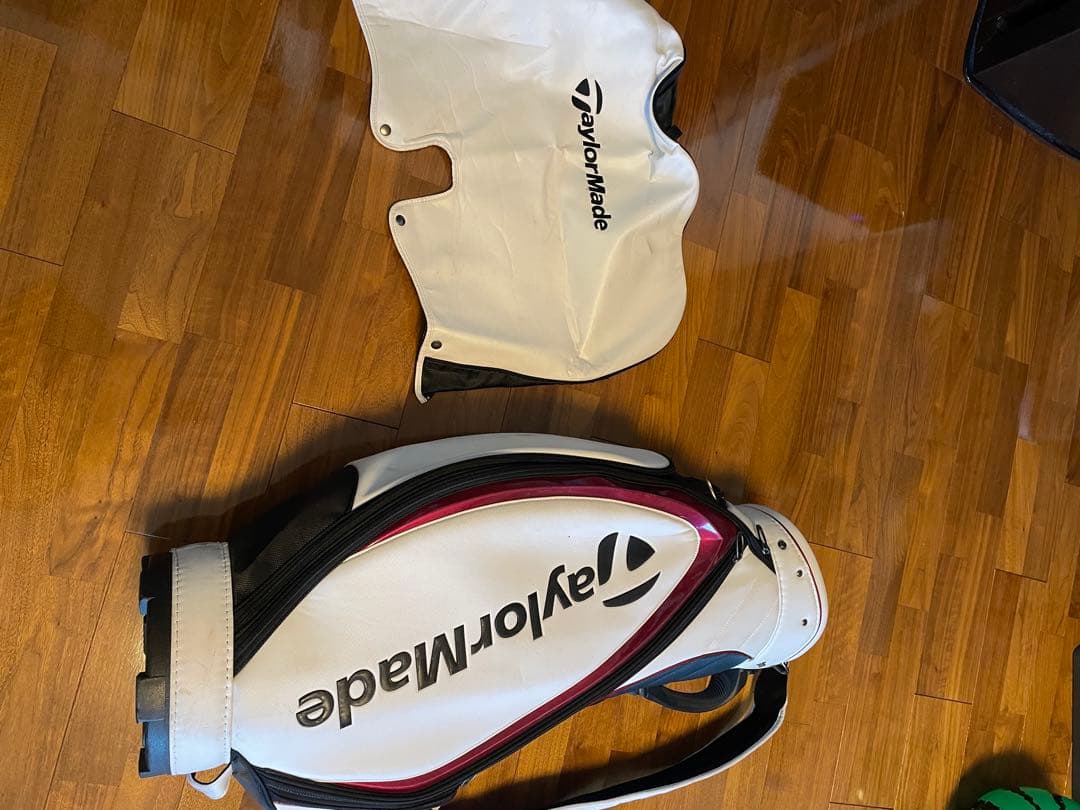 TaylorMade キャディバッグ ホワイト/レッド
