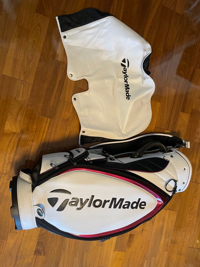 TaylorMade キャディバッグ ホワイト/レッド