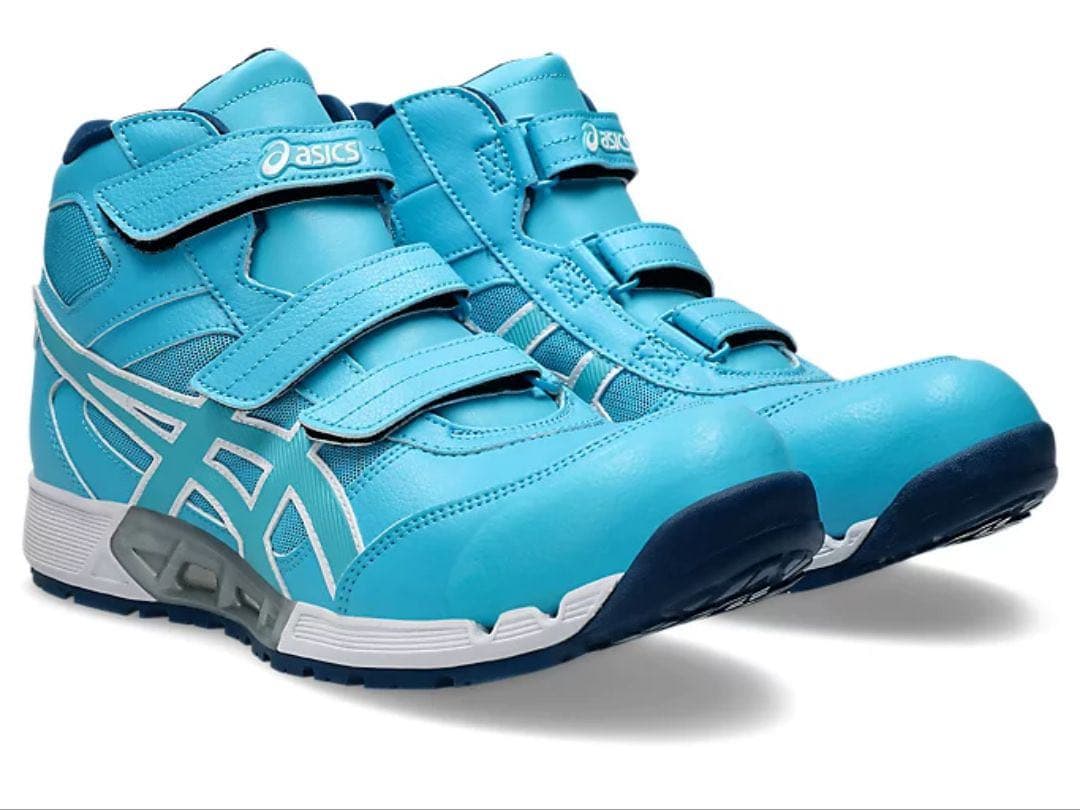 【新品】限定品　asics 安全靴　ウィンジョブcop308 26.0㎝　水色