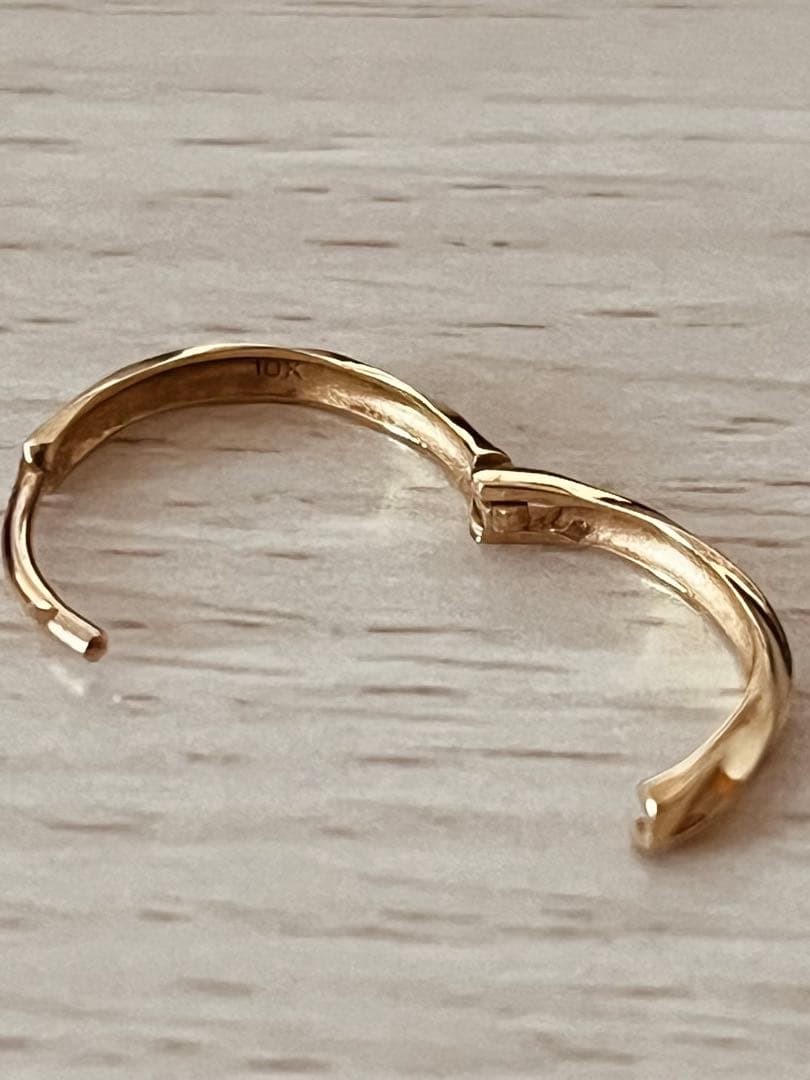 AVALANCHE 10K デザイン フープピアス