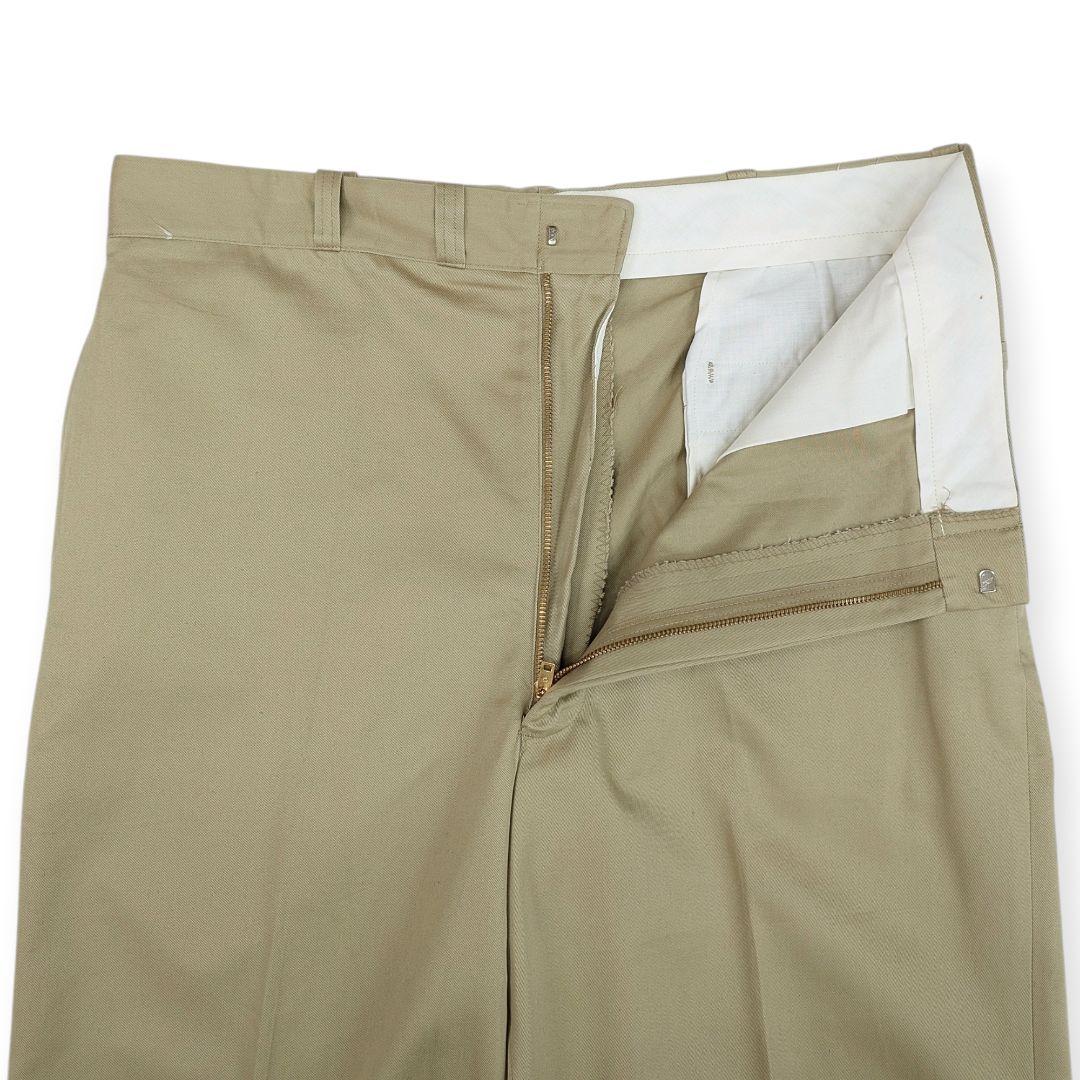 70s USARMY アメリカ軍 実物 8.2oz チノパン W40 貴重サイズ
