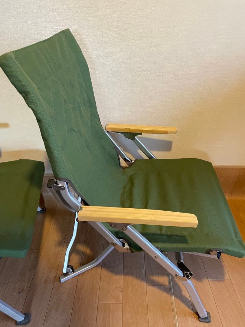 廃盤品　スノーピーク　ローチェア30 グリーン　2個セット