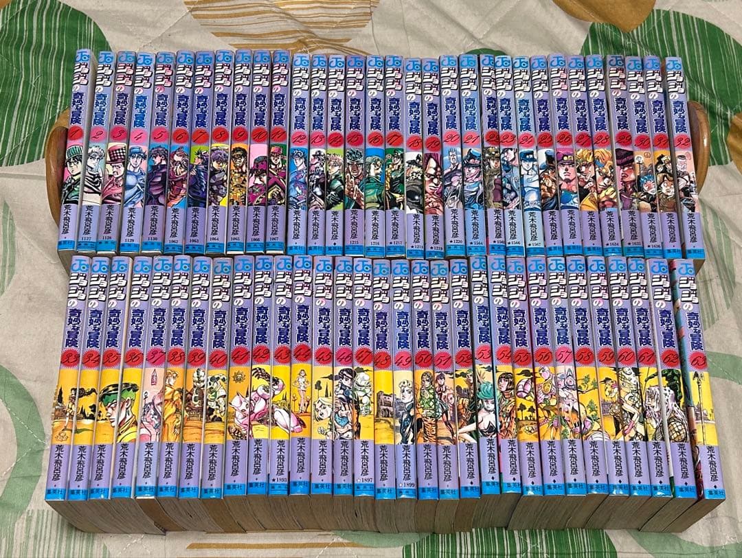 【翌日出荷‼️】　ジョジョの奇妙な冒険　1巻から63巻　全巻セット