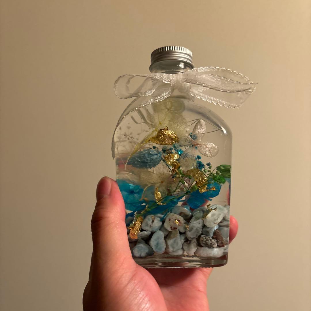 ラリマーのパワーハーバリウム！綺麗！