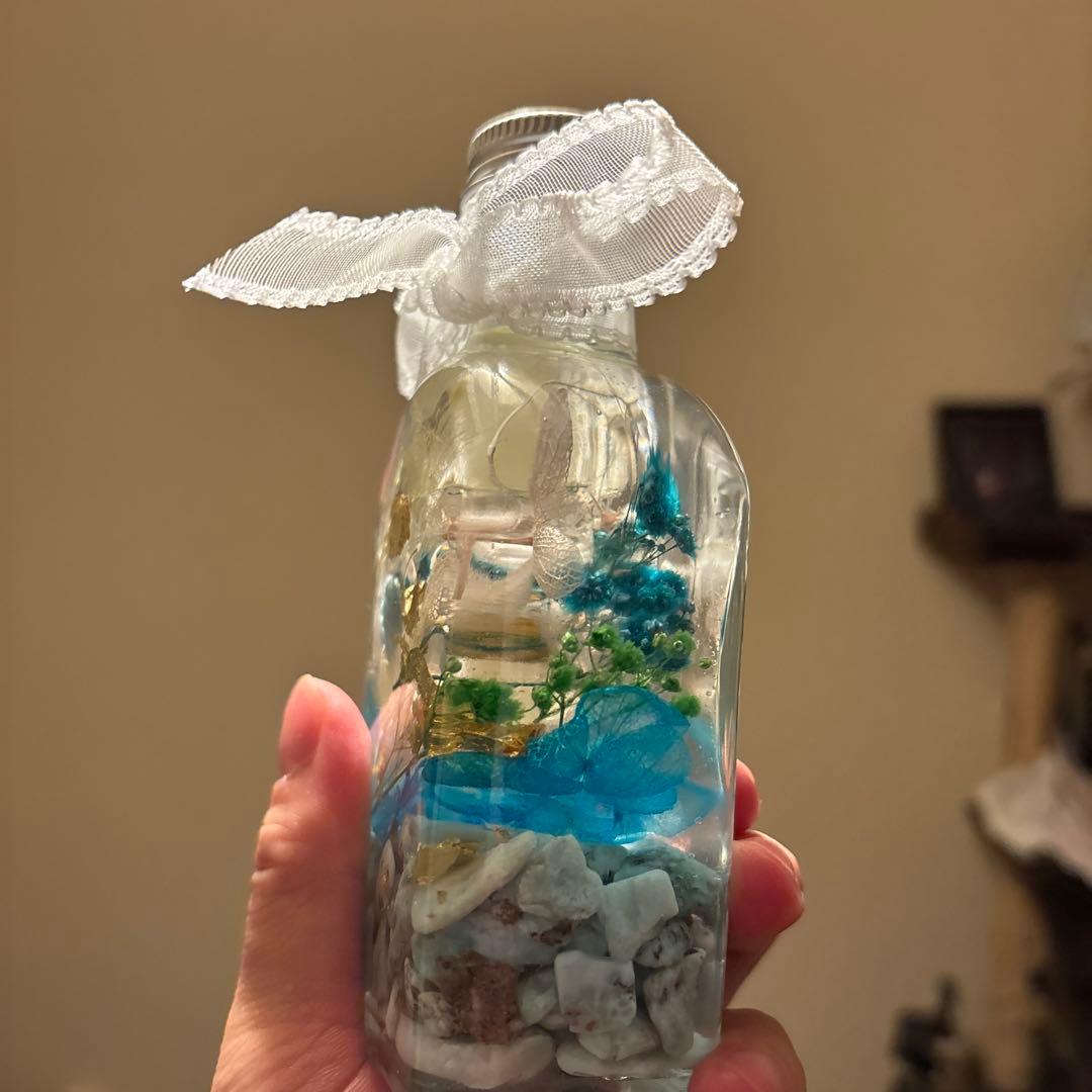 ラリマーのパワーハーバリウム！綺麗！