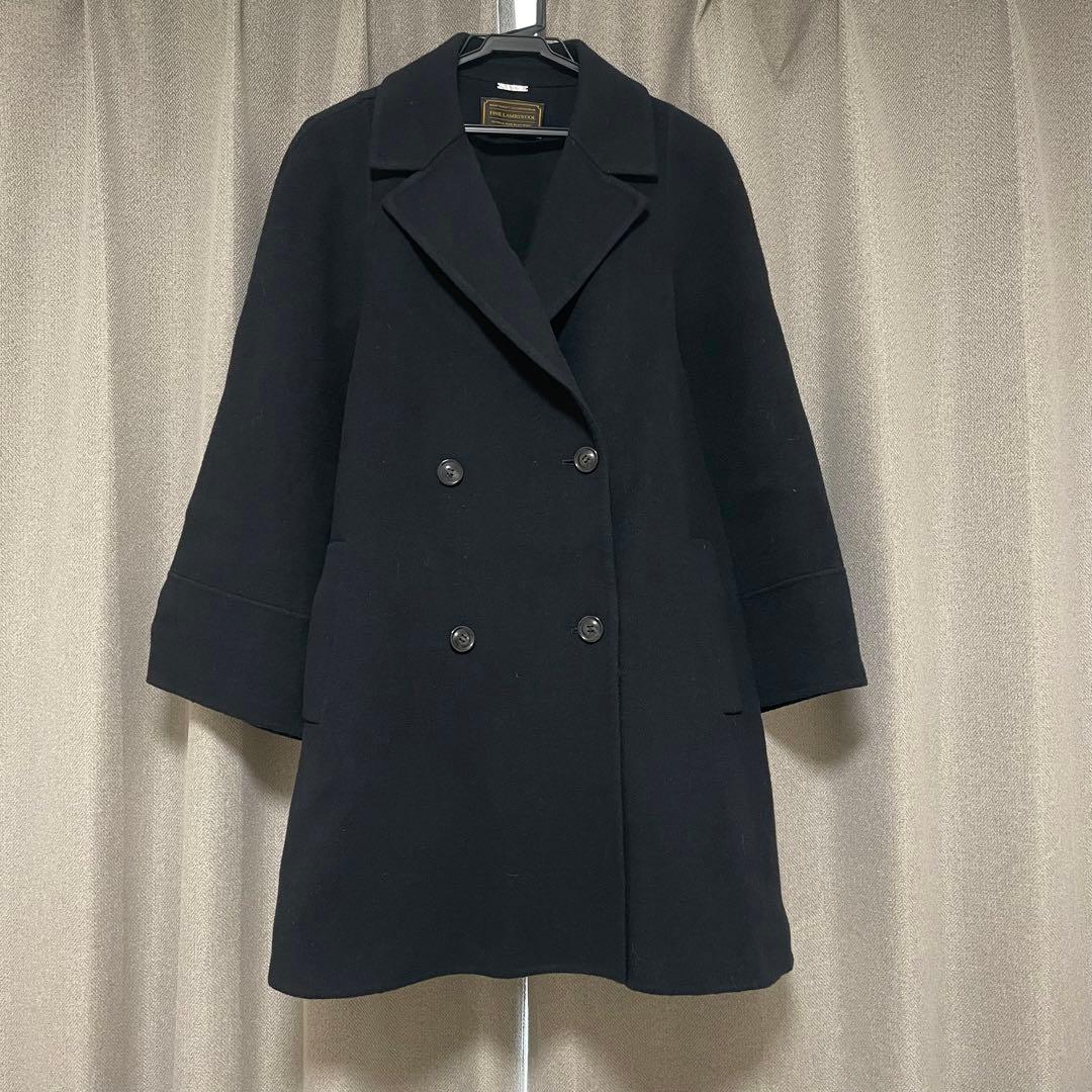 リバーフレアコート ブラック 0