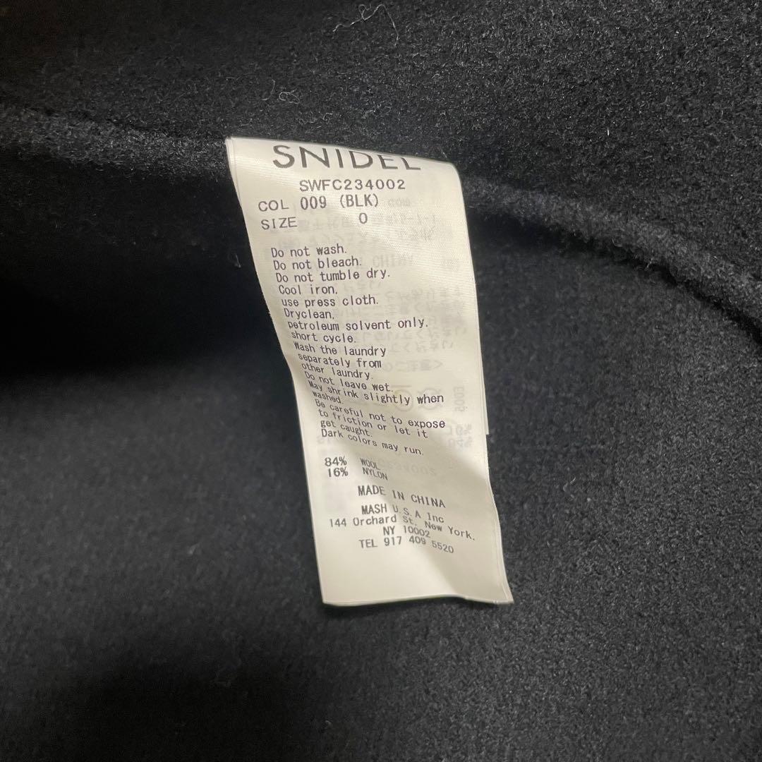 リバーフレアコート ブラック 0