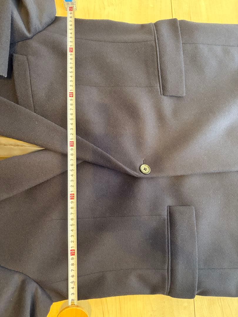 【週末割】チェスターコート, ロングコート, ネイビー, Lサイズ, PLST,