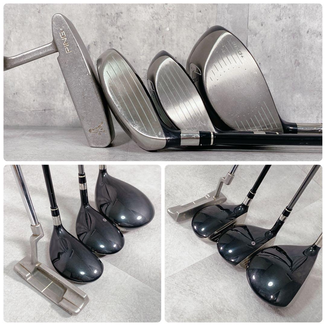 T199 NIKE 他 ゴルフクラブ メンズ フルセット イグナイト 黒 初心者