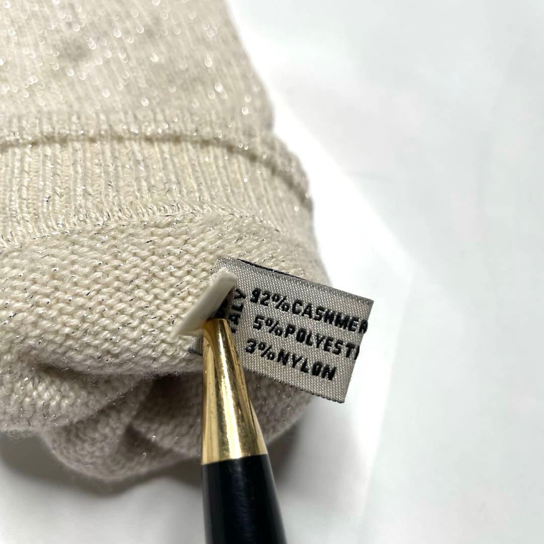 美品 エルメス カシミア 手袋 グローブ