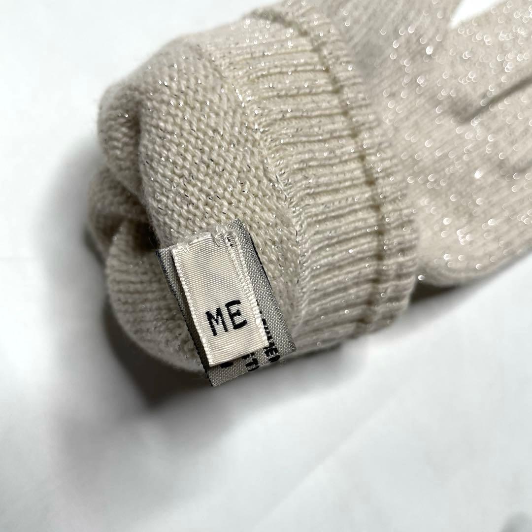 美品 エルメス カシミア 手袋 グローブ