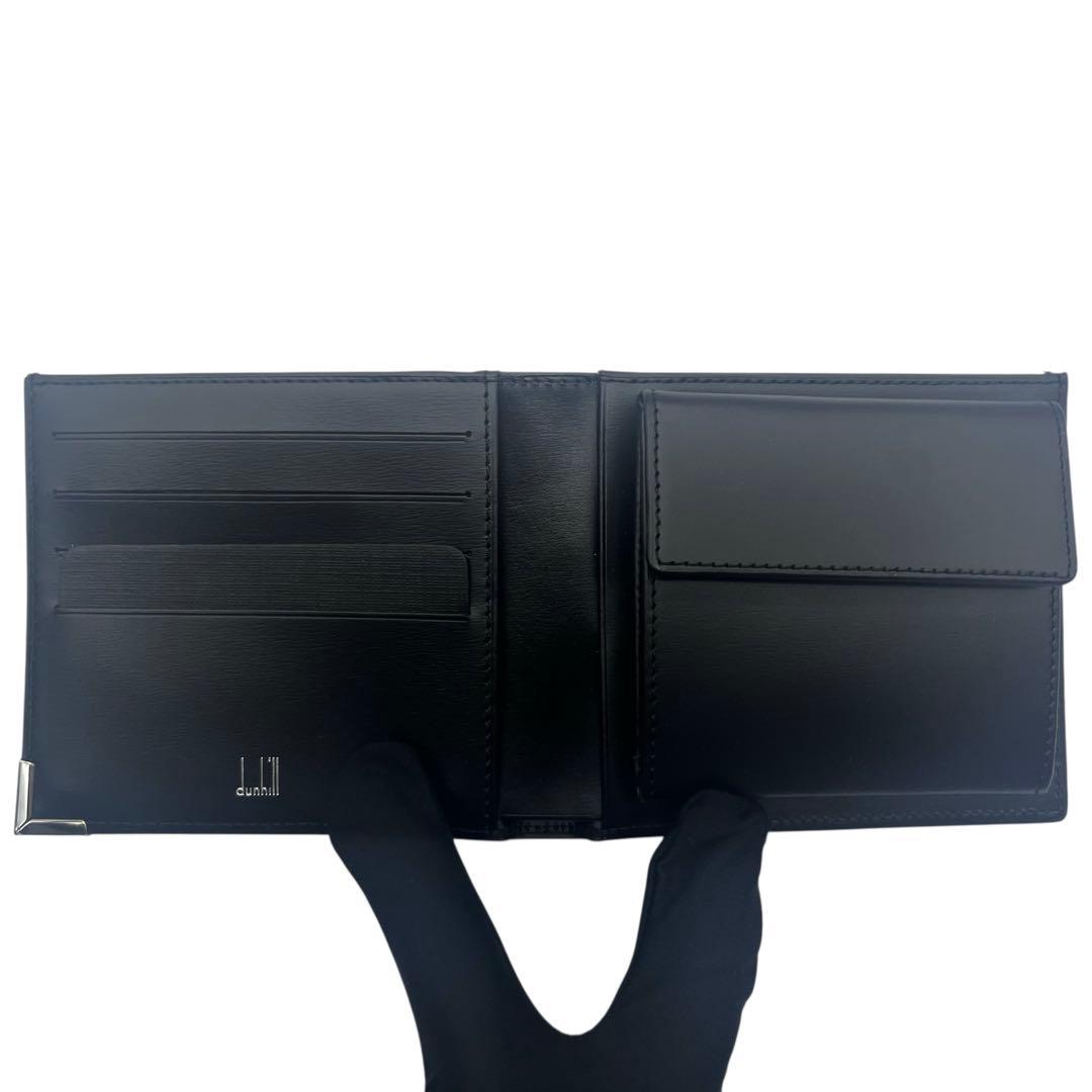 美品✨Dunhill 折り財布　二つ折り　ユニセックス　箱付き