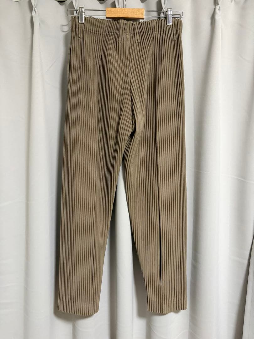 HOMME PLISSE ISSEY MIYAKE スラックス ベージュ